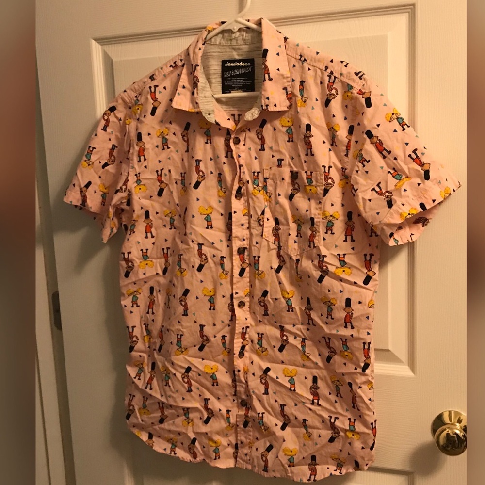 Hey Arnold button up